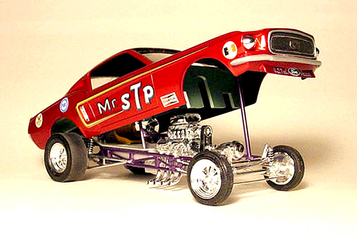 Speed City Resin Vintage Drag Racing Model Cars